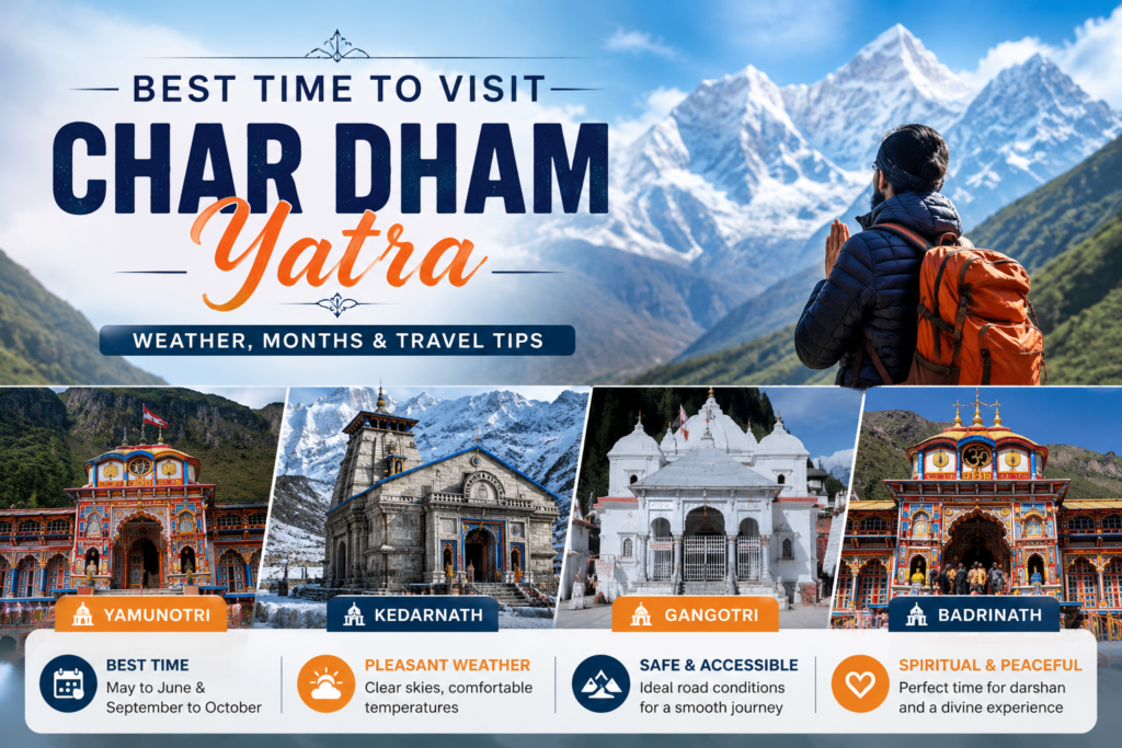 Best Time to Visit Char Dham Yatra: Month-by-Month Guide for 2026