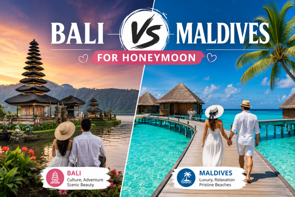 Bali vs Maldives for Honeymoon: Which One Should You Pick in 2026?