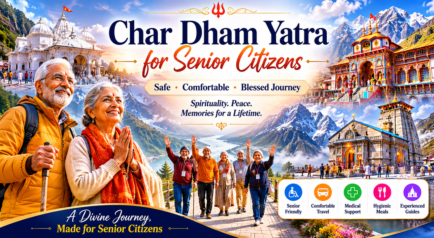 Char Dham Yatra for Senior Citizens: Complete 2026 Guide, Packages & Tips