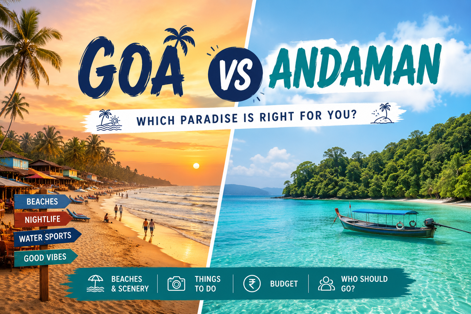 Goa vs Andaman: Which Beach Destination Is Better for Couples?