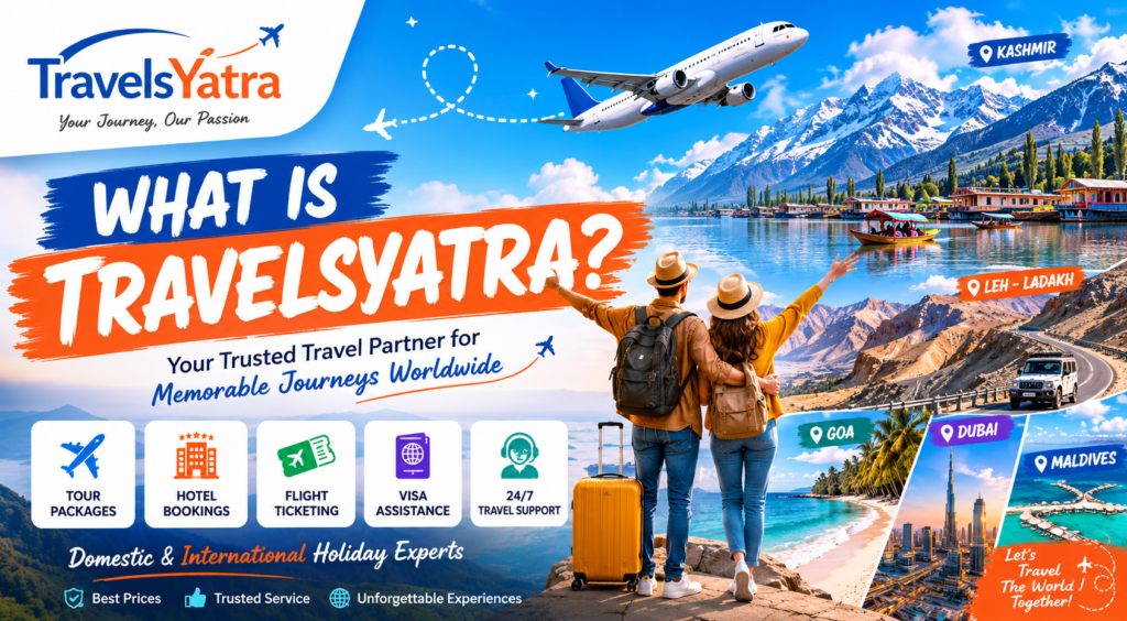 What Is TravelsYatra? Delhi’s Trusted Travel Agency for Memorable Tour Packages