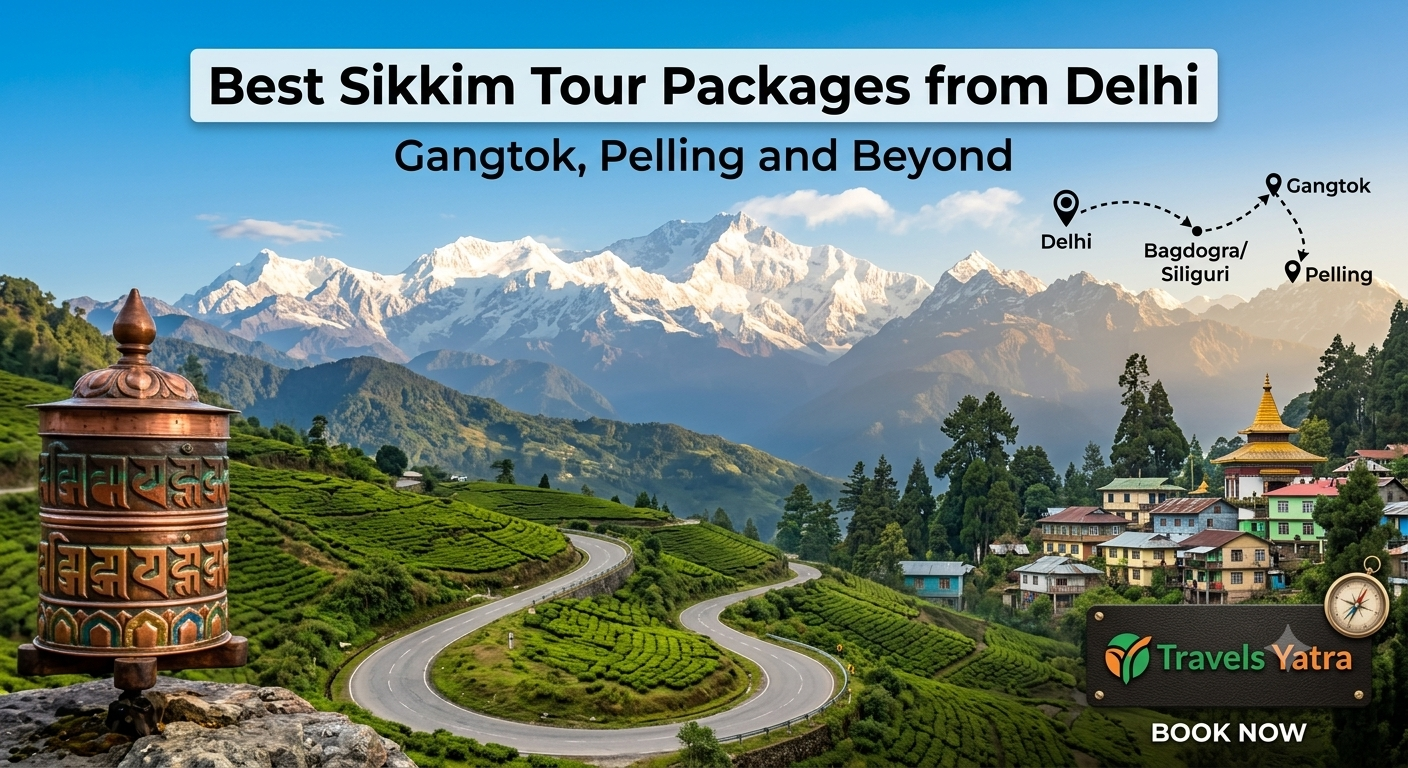 Best Sikkim Tour Packages from Delhi: Gangtok, Pelling and Beyond