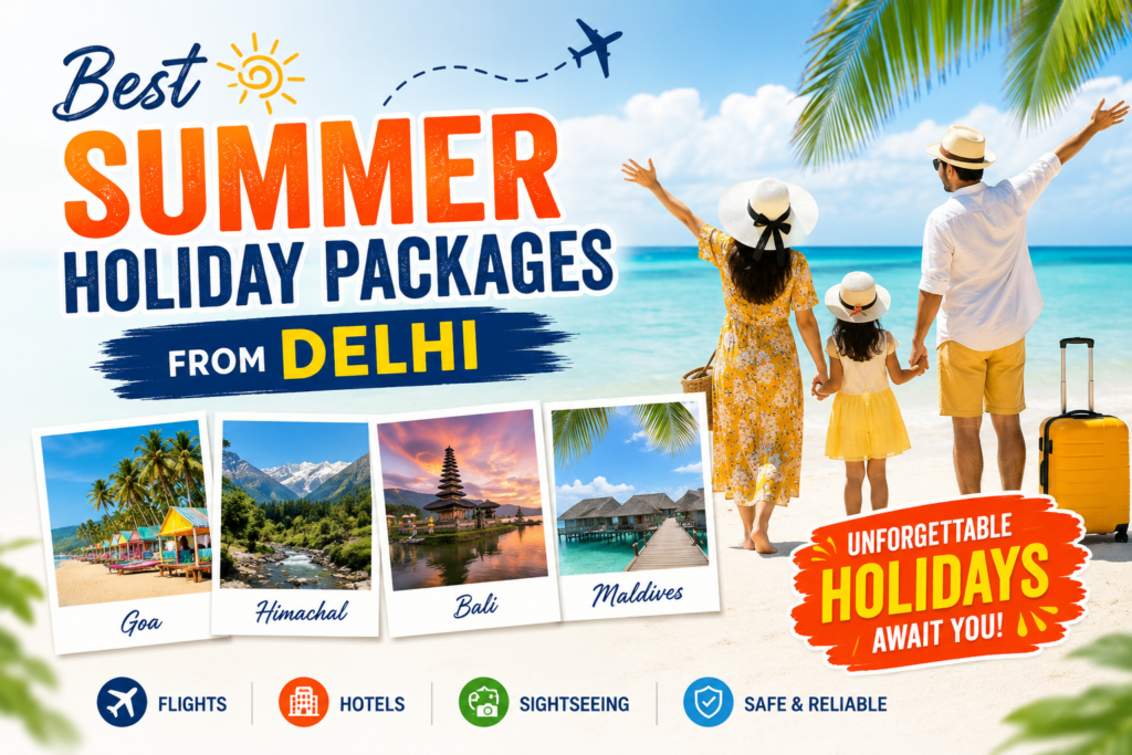 Best Summer Holiday Packages from Delhi for Families (2026)