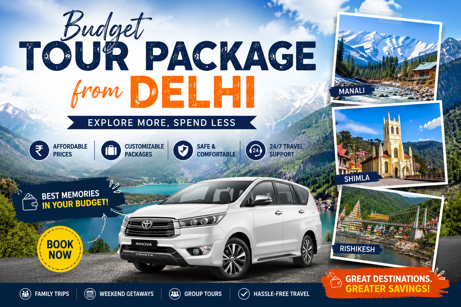 How to Plan a Budget Tour Package from Delhi