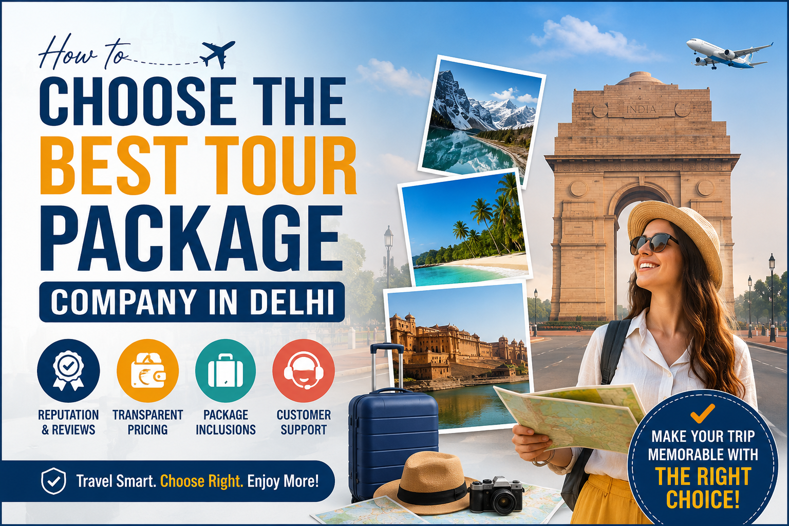 How to Choose the Best Tour Package Company in Delhi