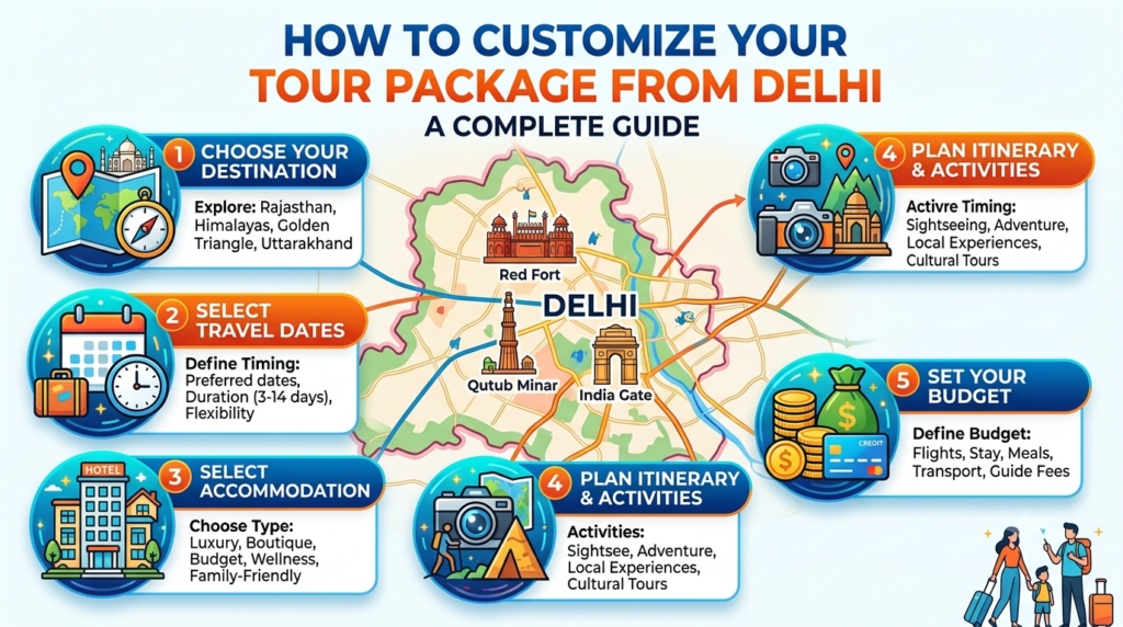 How to Customize Your Tour Package from Delhi: A Complete Guide