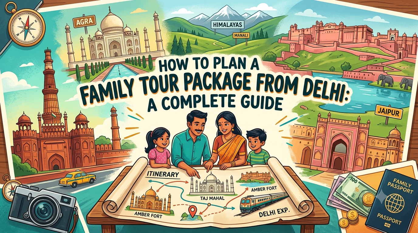 How to Plan a Family Tour Package from Delhi: A Complete Guide