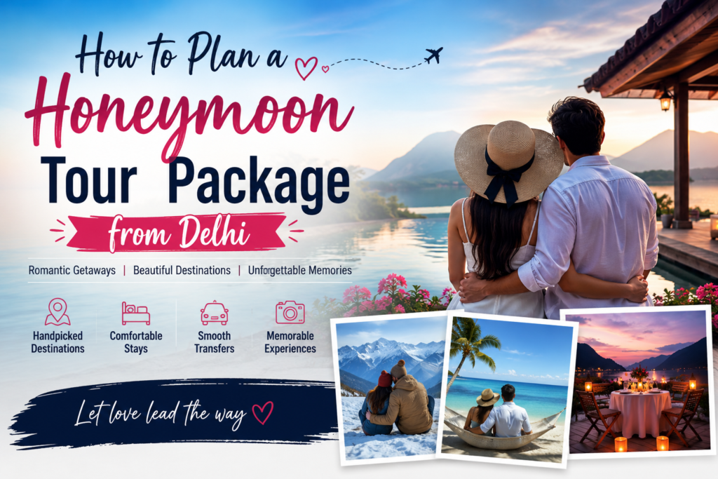 How to Plan a Honeymoon Tour Package from Delhi