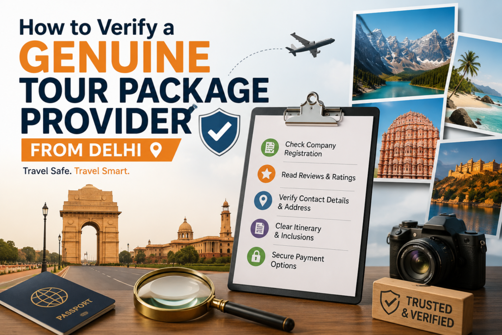 How to Verify a Genuine Tour Package Provider from Delhi