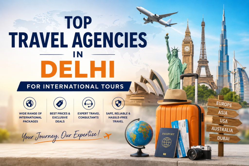 Top Travel Agencies in Delhi for International Tours