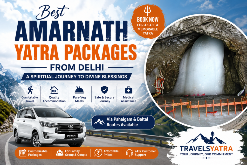 Best Amarnath Yatra Packages from Delhi