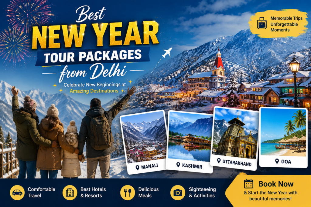 Best New Year Tour Packages from Delhi