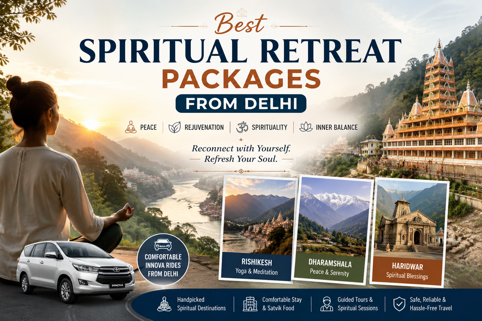 Best Spiritual Retreat Packages from Delhi