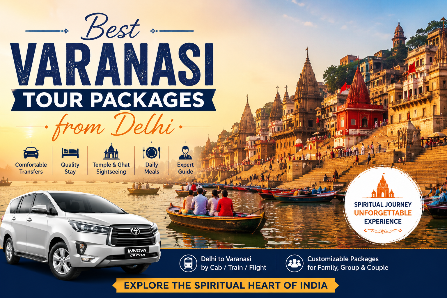 Best Varanasi Tour Packages from Delhi