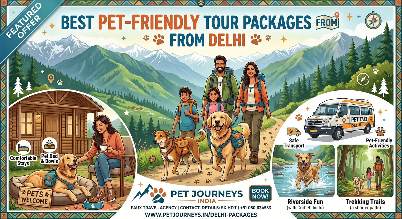 Best Pet-Friendly Tour Packages from Delhi