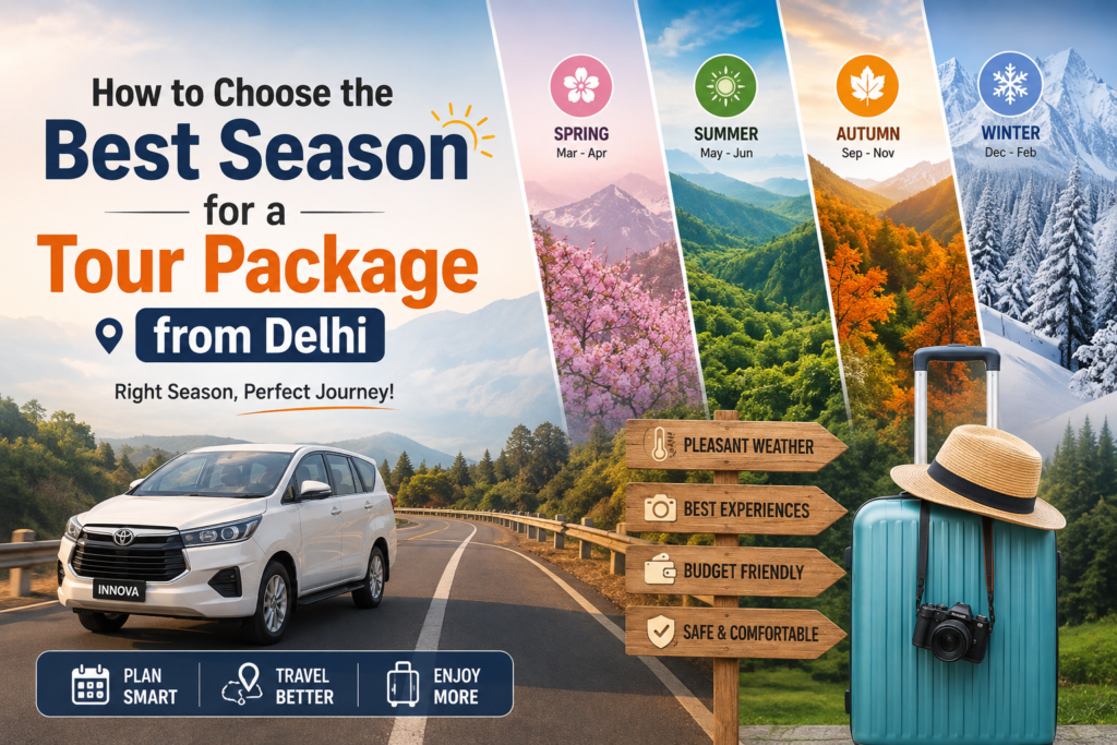 How to Choose the Best Season for a Tour Package from Delhi