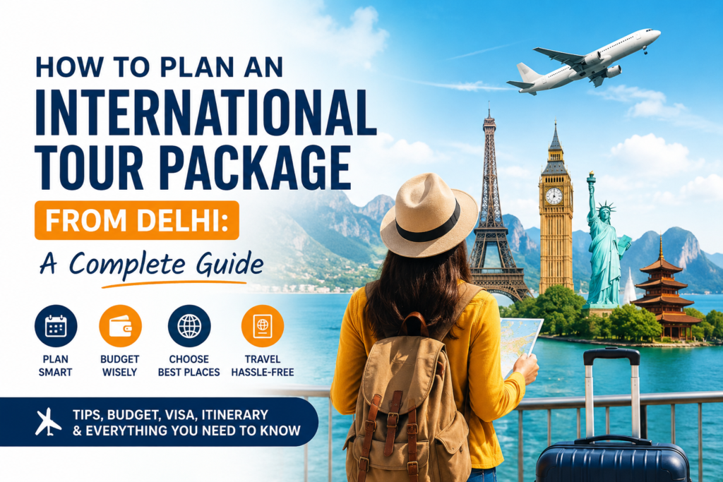 How to Plan an International Tour Package from Delhi: A Complete Guide