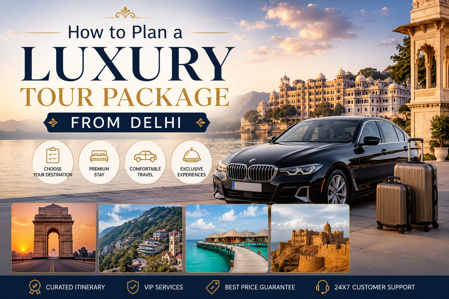 How to Plan a Luxury Tour Package from Delhi